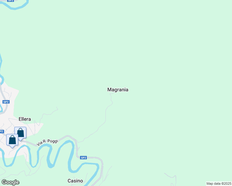 map of restaurants, bars, coffee shops, grocery stores, and more near 2 Via Magrania in Magrania