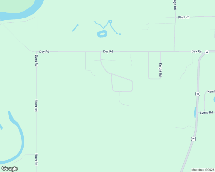 map of restaurants, bars, coffee shops, grocery stores, and more near N3475 Oakwood Pass in New London