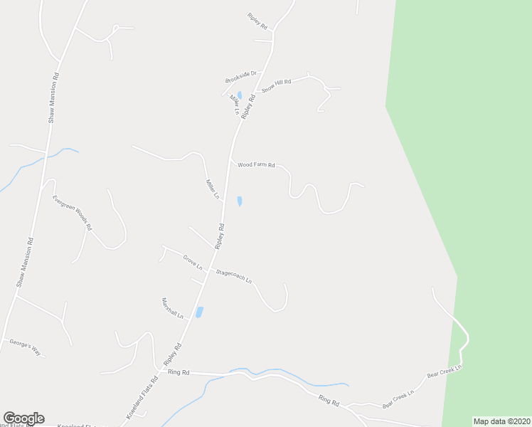 map of restaurants, bars, coffee shops, grocery stores, and more near 610 Ripley Road in Waterbury Center