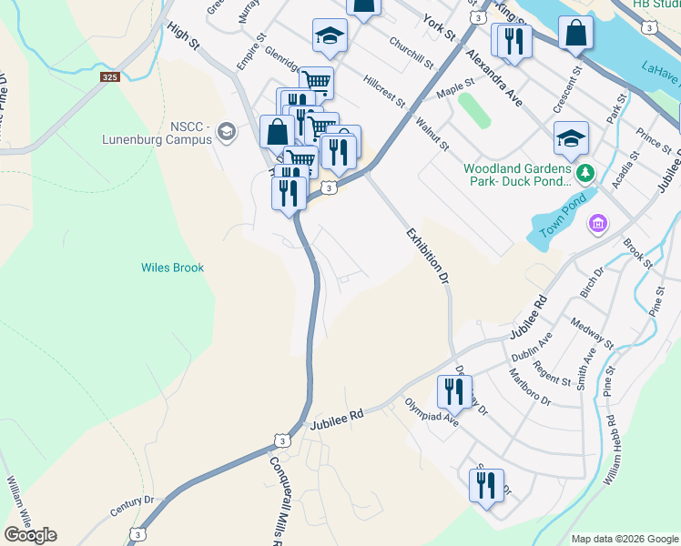 map of restaurants, bars, coffee shops, grocery stores, and more near 37 Westmount Heights in Bridgewater