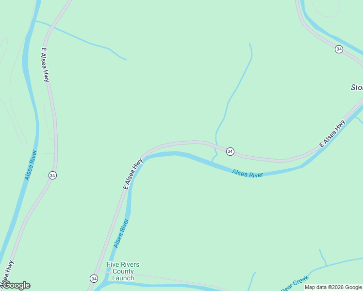 map of restaurants, bars, coffee shops, grocery stores, and more near 20800 East Alsea Highway in Tidewater