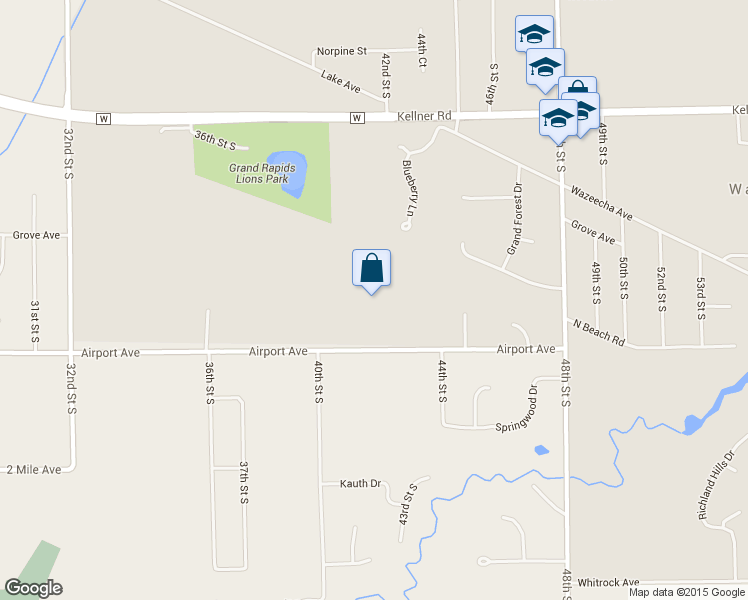 map of restaurants, bars, coffee shops, grocery stores, and more near 4221 Airport Ave in Wisconsin Rapids