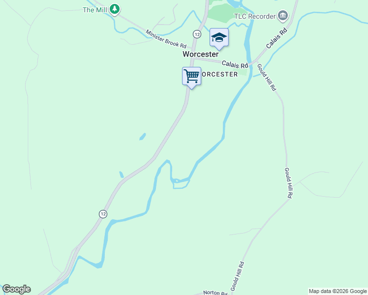 map of restaurants, bars, coffee shops, grocery stores, and more near in Worcester