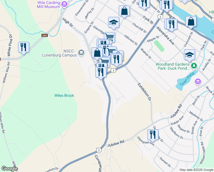 map of restaurants, bars, coffee shops, grocery stores, and more near 14 Centennial Street in Bridgewater