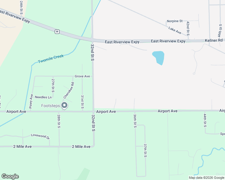 map of restaurants, bars, coffee shops, grocery stores, and more near 3325 Airport Avenue in Wisconsin Rapids