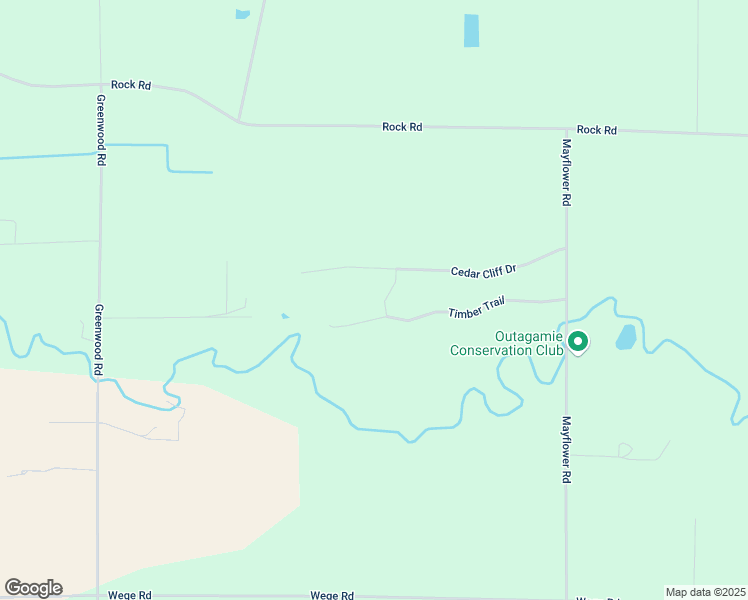 map of restaurants, bars, coffee shops, grocery stores, and more near W6273 Cedar Cliff Drive in Hortonville
