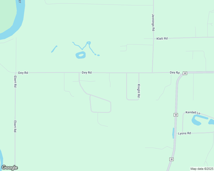 map of restaurants, bars, coffee shops, grocery stores, and more near N3561 Sunrise Court in New London