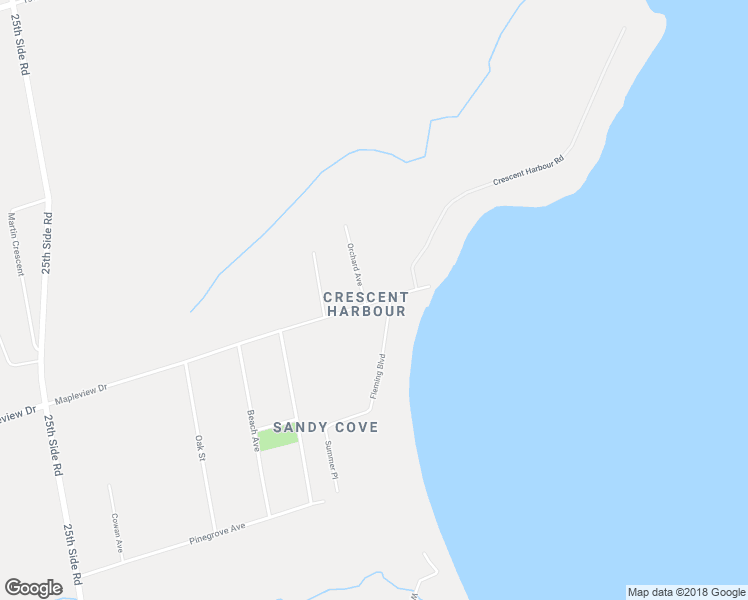 map of restaurants, bars, coffee shops, grocery stores, and more near 488 Mapleview Drive in Innisfil