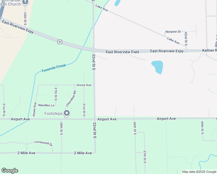 map of restaurants, bars, coffee shops, grocery stores, and more near 3325 Airport Avenue in Wisconsin Rapids