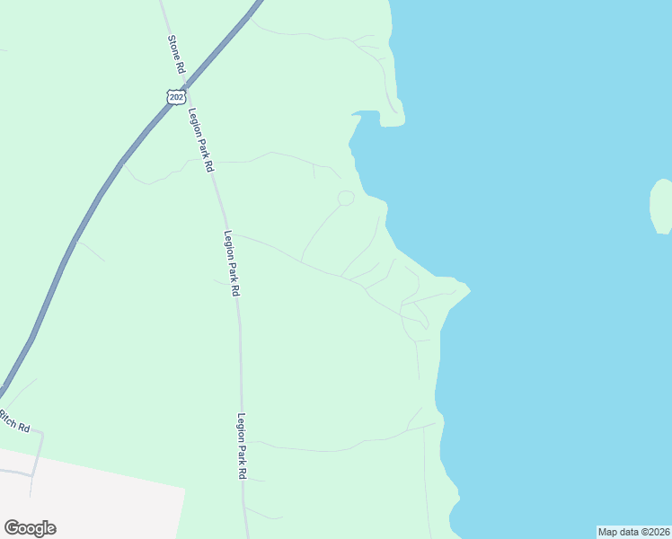 map of restaurants, bars, coffee shops, grocery stores, and more near 2 Williams Road in Vassalboro