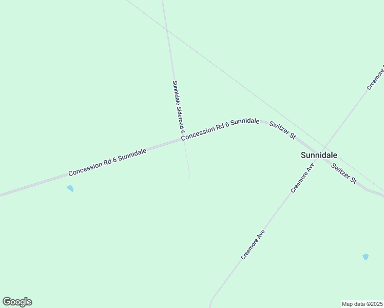 map of restaurants, bars, coffee shops, grocery stores, and more near 2423 Sideroad 6 & 7 Sunnidale in New Lowell