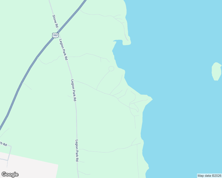 map of restaurants, bars, coffee shops, grocery stores, and more near 2 Williams Road in Vassalboro