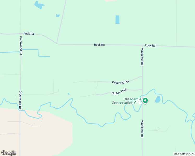 map of restaurants, bars, coffee shops, grocery stores, and more near W6264 Cedar Cliff Drive in Hortonville