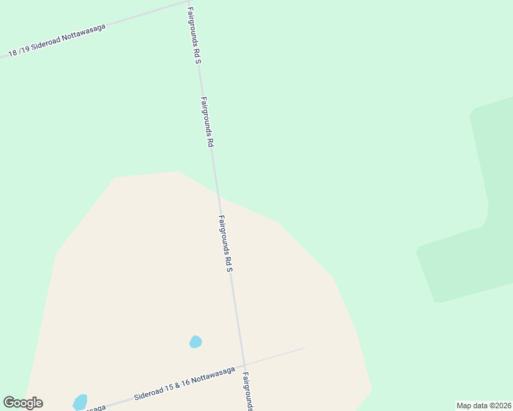 map of restaurants, bars, coffee shops, grocery stores, and more near 1943 Fairgrounds Road South in Creemore