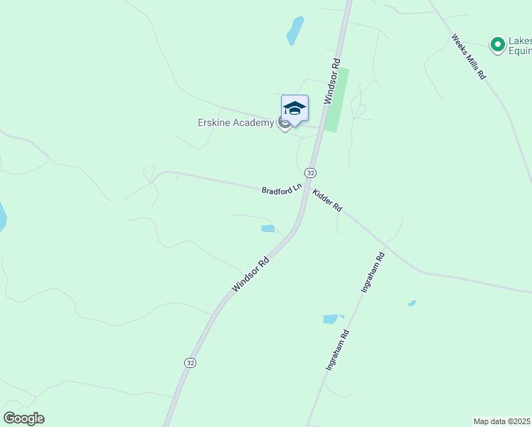 map of restaurants, bars, coffee shops, grocery stores, and more near 38 Bradford Lane in China