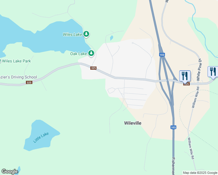 map of restaurants, bars, coffee shops, grocery stores, and more near 6 Mini Park in Wileville