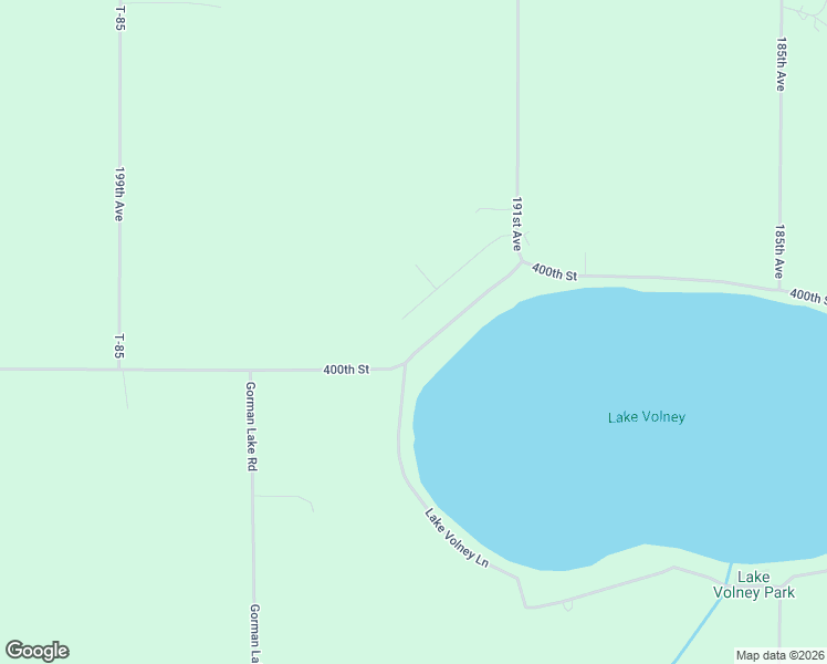 map of restaurants, bars, coffee shops, grocery stores, and more near 19352 Lake Volney Circle in Le Center