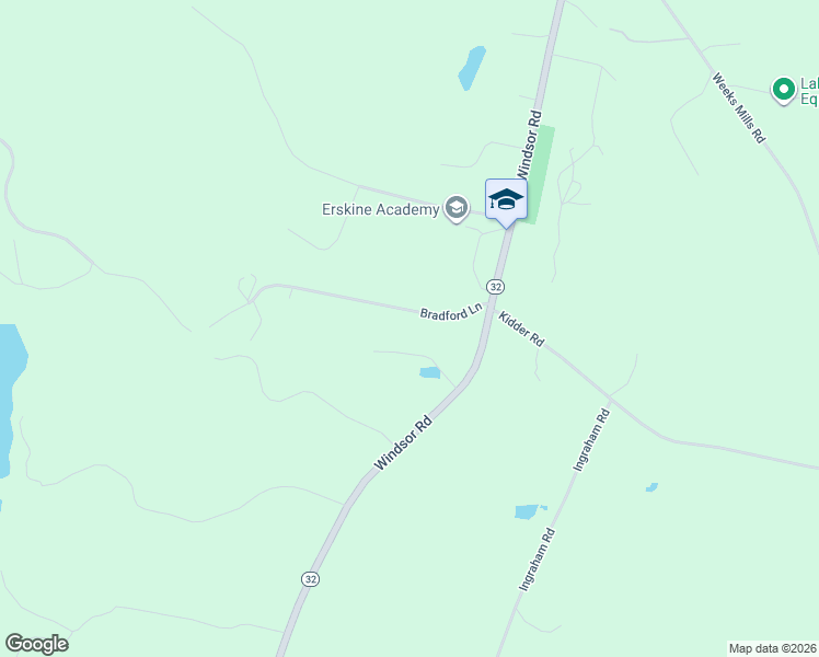 map of restaurants, bars, coffee shops, grocery stores, and more near 38 Bradford Lane in China