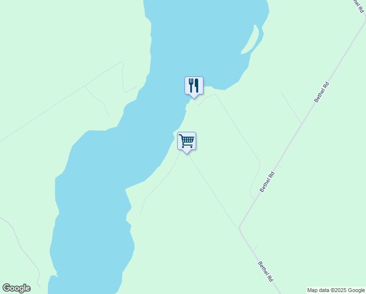 map of restaurants, bars, coffee shops, grocery stores, and more near 25 Percy Road in Lennox and Addington County