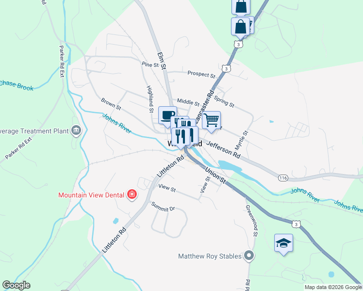 map of restaurants, bars, coffee shops, grocery stores, and more near in Whitefield