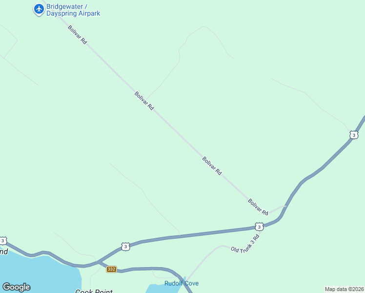 map of restaurants, bars, coffee shops, grocery stores, and more near Bolivar Road in Rhodes Corner