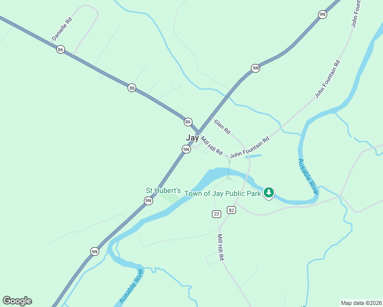 map of restaurants, bars, coffee shops, grocery stores, and more near in Jay