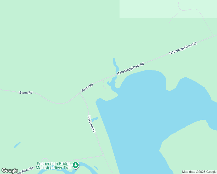 map of restaurants, bars, coffee shops, grocery stores, and more near 9521 Sunrise Court in Mesick