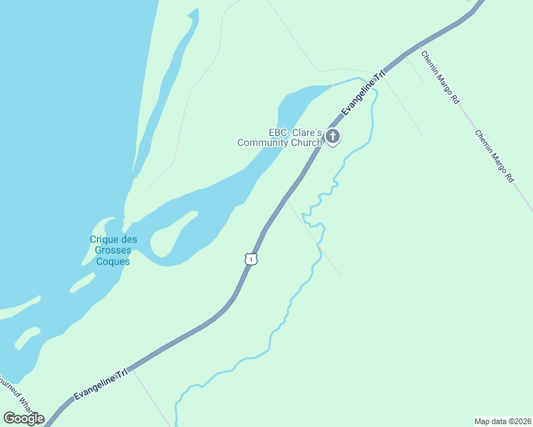 map of restaurants, bars, coffee shops, grocery stores, and more near 2857 Nova Scotia Trunk 1 in Clare