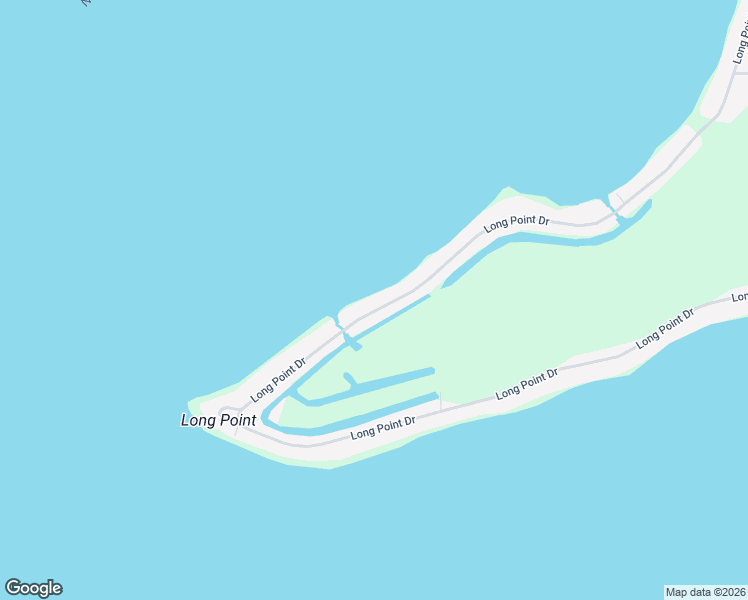 map of restaurants, bars, coffee shops, grocery stores, and more near 2107-3207 Long Point Drive in Roscommon