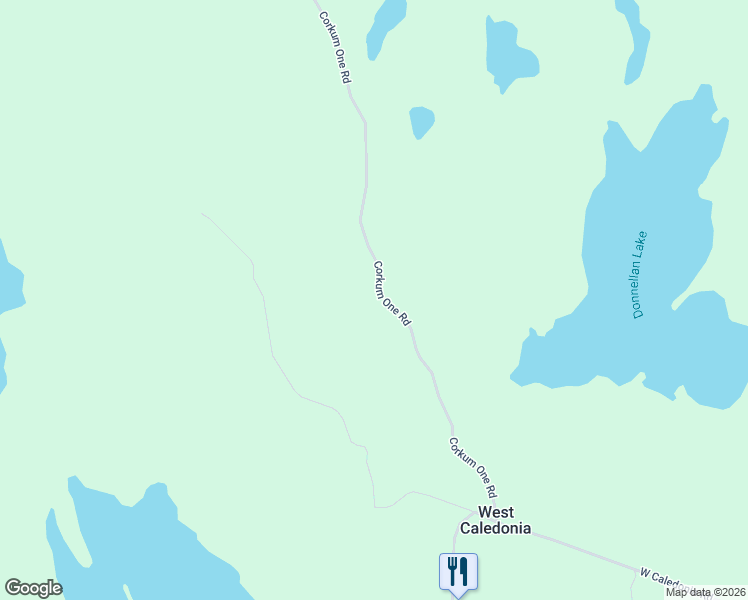 map of restaurants, bars, coffee shops, grocery stores, and more near Canning Road in Region of Queens Municipality