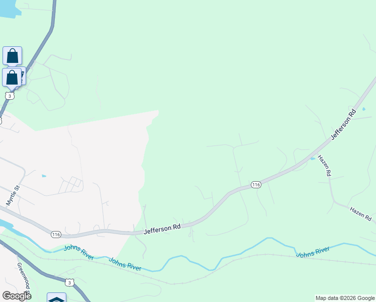 map of restaurants, bars, coffee shops, grocery stores, and more near 29 Melanie Drive in Dalton