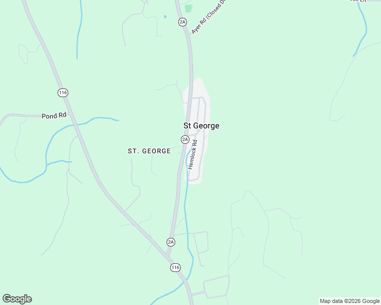 map of restaurants, bars, coffee shops, grocery stores, and more near 553 Hemlock Road in Saint George