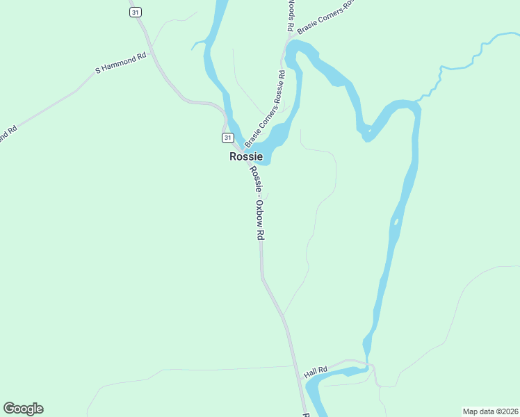 map of restaurants, bars, coffee shops, grocery stores, and more near 1240 Rossie-Oxbow Rd in Hammond