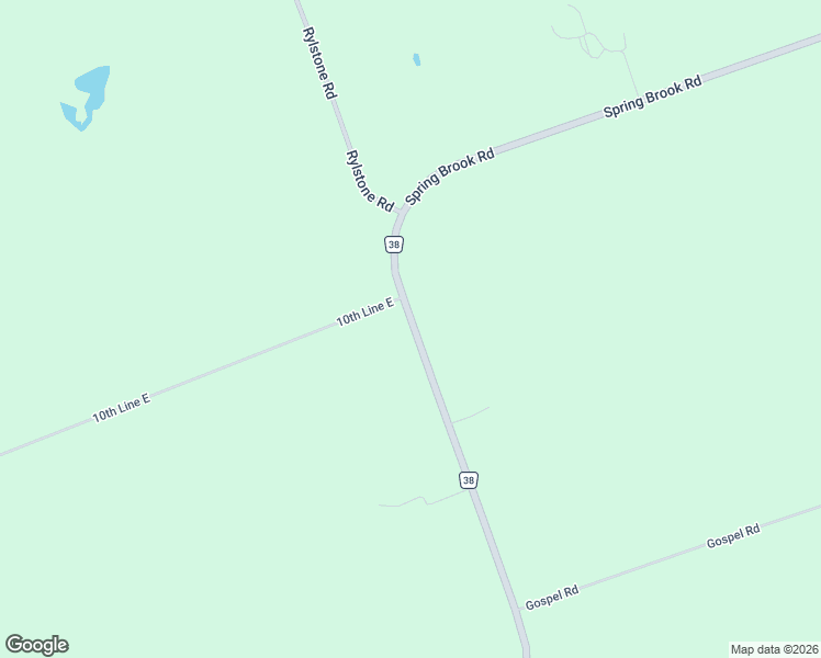 map of restaurants, bars, coffee shops, grocery stores, and more near 3643 10th Line East in Trent Hills