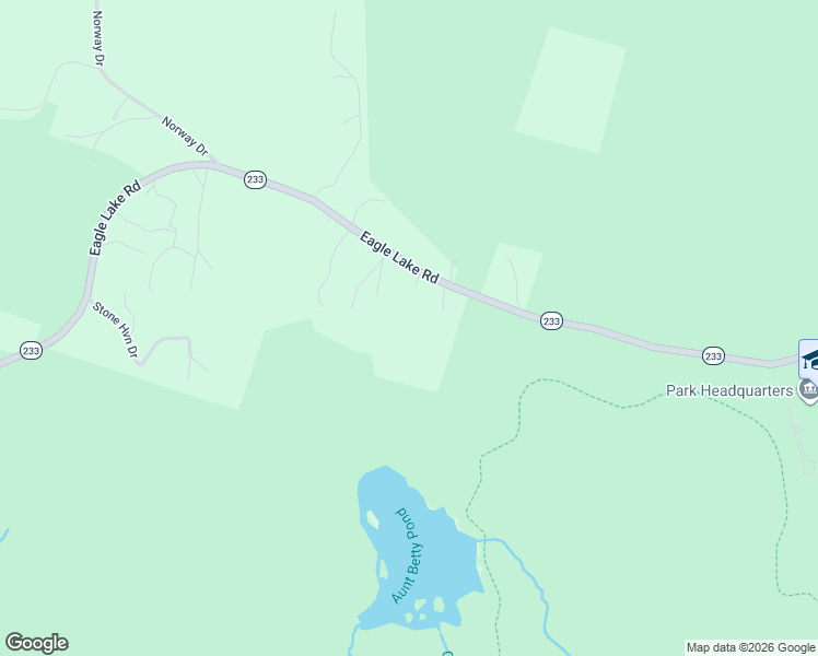 map of restaurants, bars, coffee shops, grocery stores, and more near 742 Eagle Lake Road in Bar Harbor