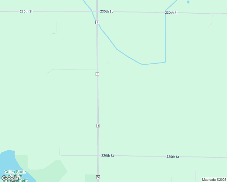 map of restaurants, bars, coffee shops, grocery stores, and more near 22405 County Road 5 in Lucan