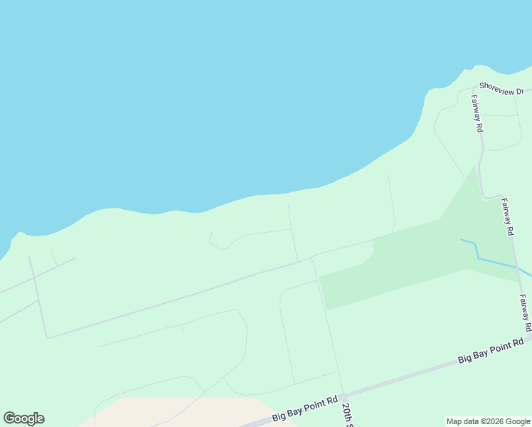 map of restaurants, bars, coffee shops, grocery stores, and more near 1562 Ladywood Way in Innisfil