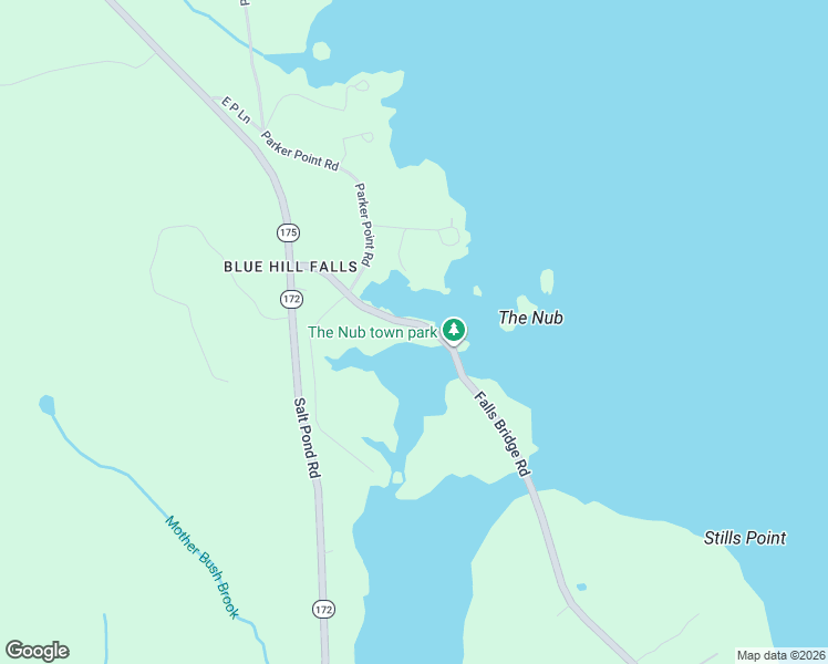 map of restaurants, bars, coffee shops, grocery stores, and more near 53 Maine 175 in Blue Hill