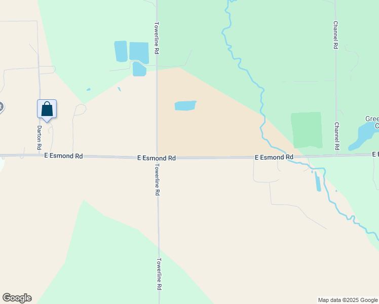 map of restaurants, bars, coffee shops, grocery stores, and more near 6440 East Esmond Road in Hale