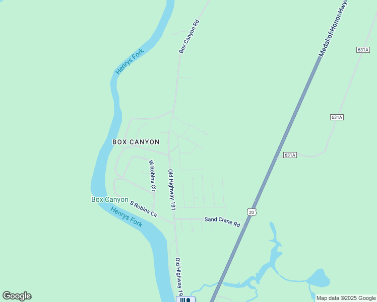 map of restaurants, bars, coffee shops, grocery stores, and more near 3765 Moose Breath Lane in Island Park