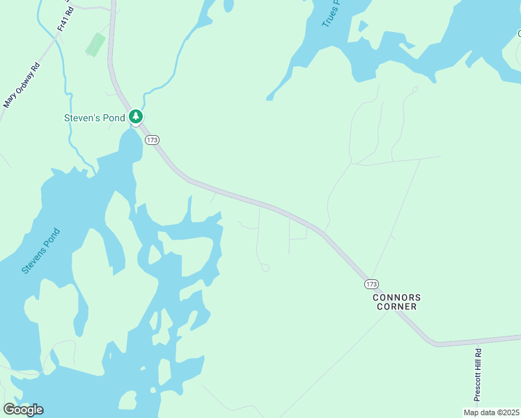 map of restaurants, bars, coffee shops, grocery stores, and more near 200 Stevens Pond Road in Liberty