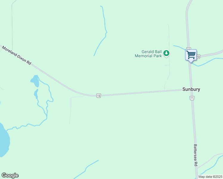 map of restaurants, bars, coffee shops, grocery stores, and more near 3495 South Frontenac Road 12 in Frontenac County