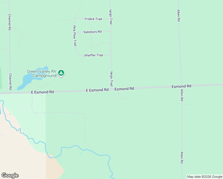 map of restaurants, bars, coffee shops, grocery stores, and more near 5500 East Esmond Road in Hale