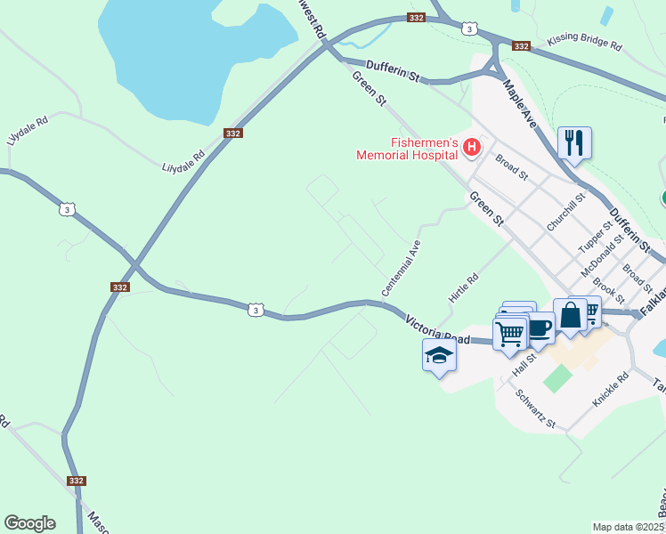 map of restaurants, bars, coffee shops, grocery stores, and more near 15 Knock Lane in Lunenburg