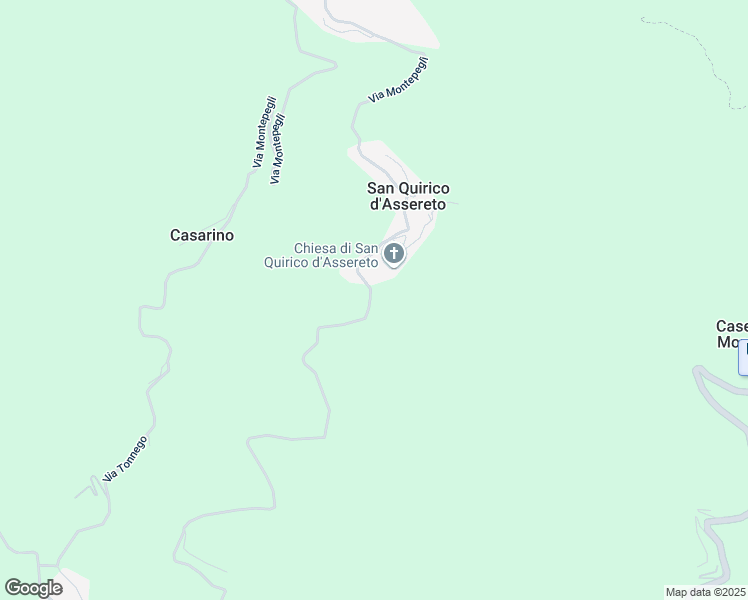 map of restaurants, bars, coffee shops, grocery stores, and more near 6 Località San Quirico D'Assereto in San Quirico d'Assereto