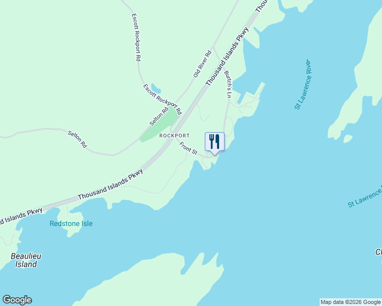 map of restaurants, bars, coffee shops, grocery stores, and more near 12 Front Street in Rockport