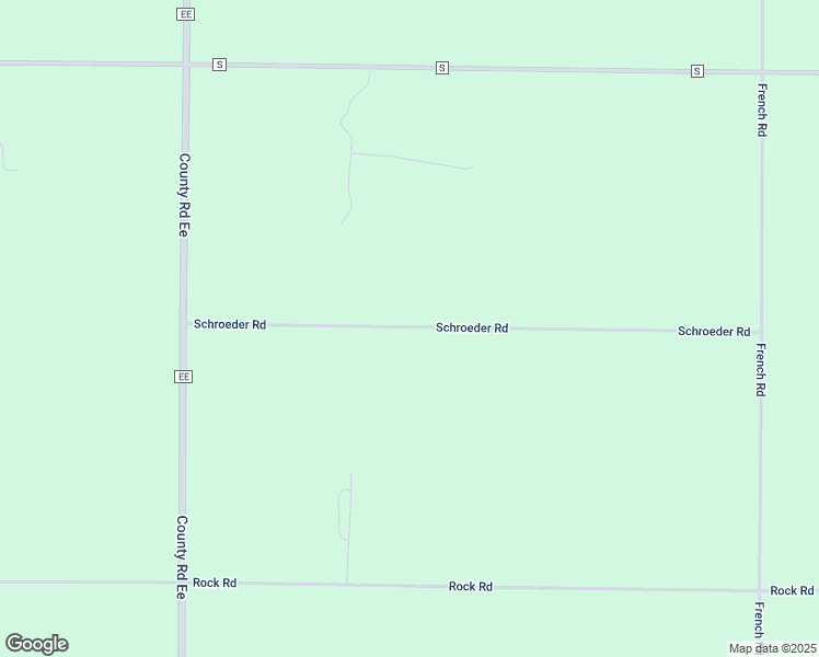 map of restaurants, bars, coffee shops, grocery stores, and more near W3604 Schroeder Road in Freedom