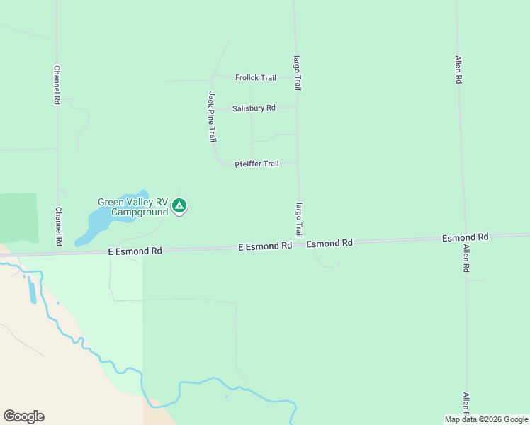 map of restaurants, bars, coffee shops, grocery stores, and more near 5797-5815 Pfeiffer Trail in Hale