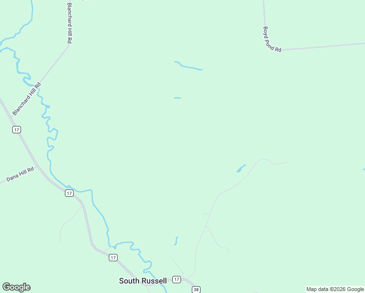 map of restaurants, bars, coffee shops, grocery stores, and more near 75 Mackin Road in Russell