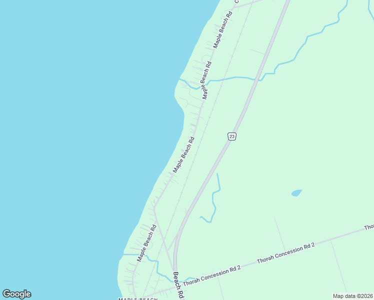 map of restaurants, bars, coffee shops, grocery stores, and more near Maple Beach Road in Beaverton